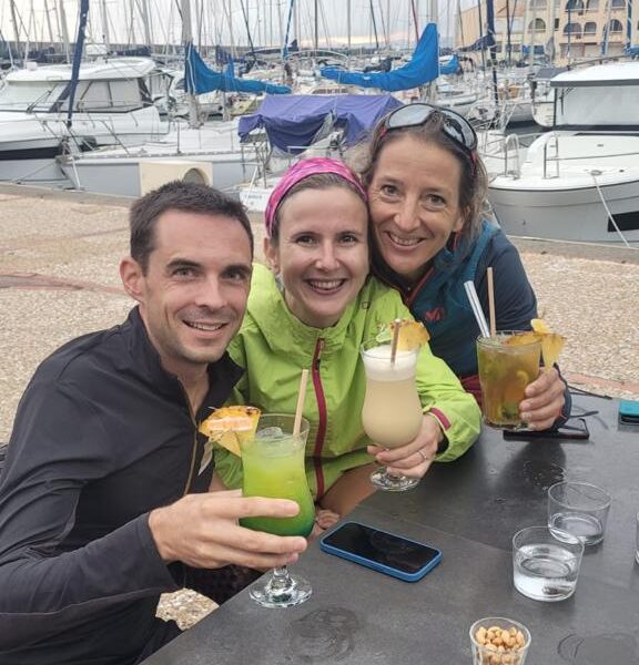 Elodie Aymeric Magali à Leucate