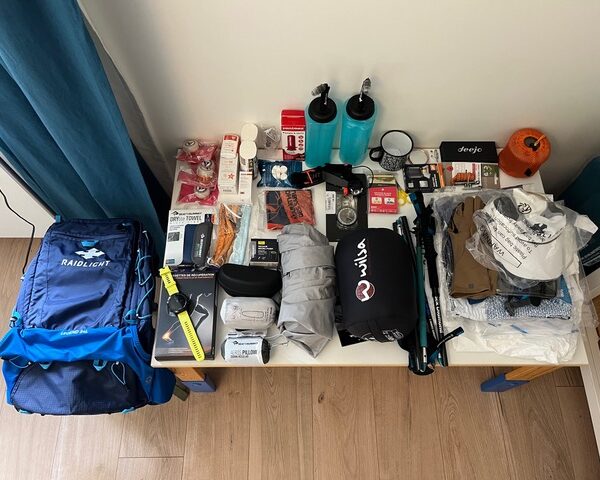 Contenu du sac à dos